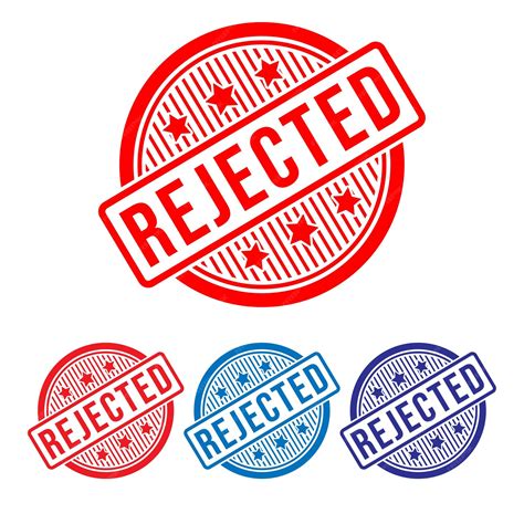 Image result for Rejected Stamp Vector