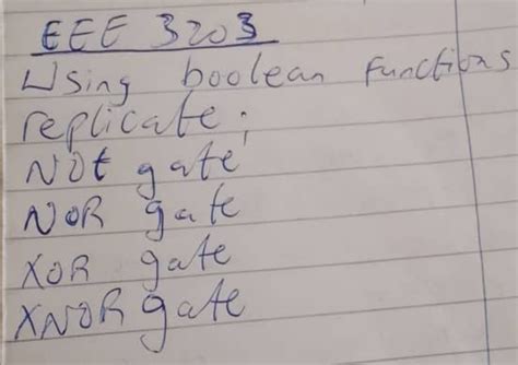 Image result for Not Gate Boolean Expression