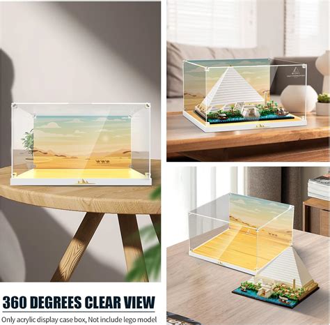 Light your bricks Display Case for Lego Great Pyramid of Giza 21058 ...