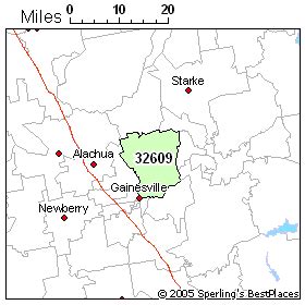 Zip 32609 (Gainesville, FL) Rankings