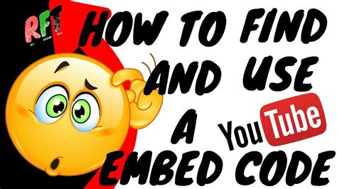 YouTube Embed Code 的图像结果