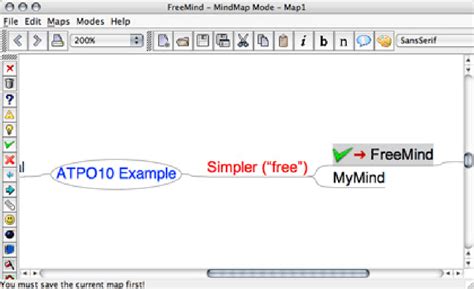 FreeMind Tutorial 的图像结果
