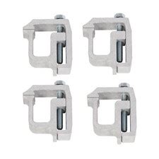 Buy 4 PCS Truck Cap Topper Camper Shell Mounting Clamps Heavy Duty ...