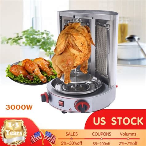 Gas Vertical Broiler Shawarma Machine Doner Kebab | Ubuy India
