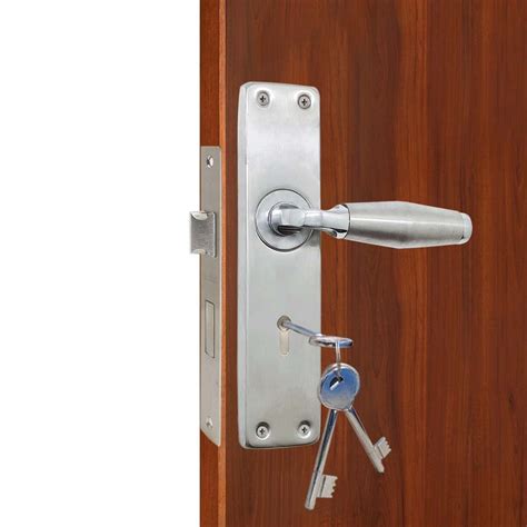 Volo Security Mortise Lock Handle Set, Door Lock, Complete Set with ...