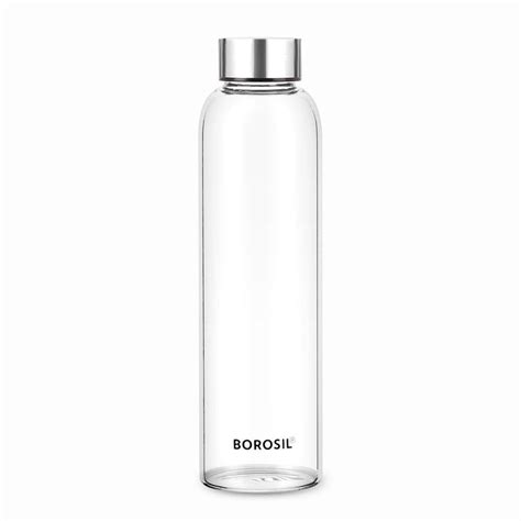 Buy Crysto Slim Glass Bottle - SS Lid 550 ml at Best Price Online in ...