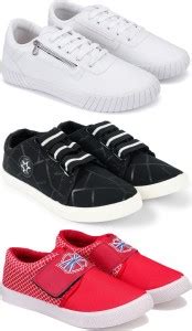 BERSACHE Combo pack of 3 casual, sneakers and shoes for men Sneakers ...