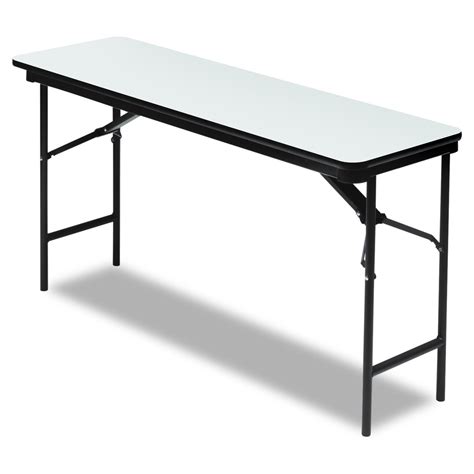 Iceberg 55277 Premium Wood Laminate Folding Table Rectangula : Amazon ...