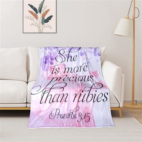 Buy Inspirational Healing Throw Blanket for Women - to Feel Warm Caring ...