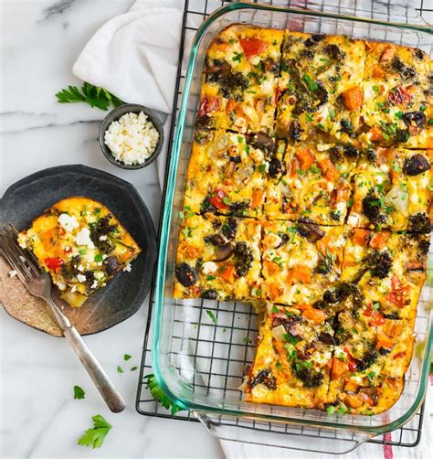 Vegetarian Breakfast Casserole {Perfect for a Crowd!} – WellPlated.com