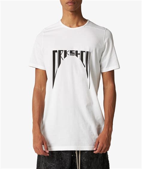Rick Owens DRKSHDW DRKSHDW Level T-Shirt in White | SVD UK