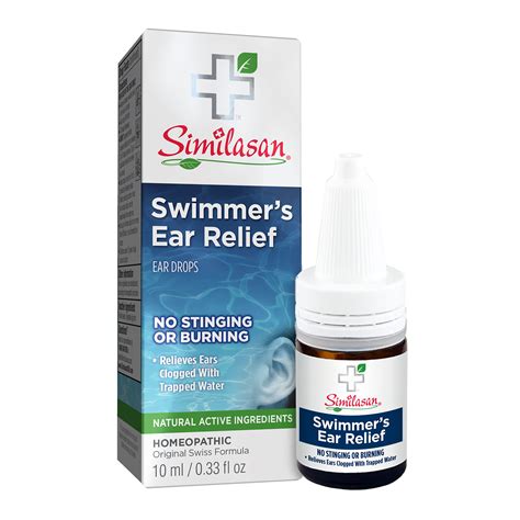 Similasan Swimmer's Ear Relief - Soothes & Prevents Ear Infections ...