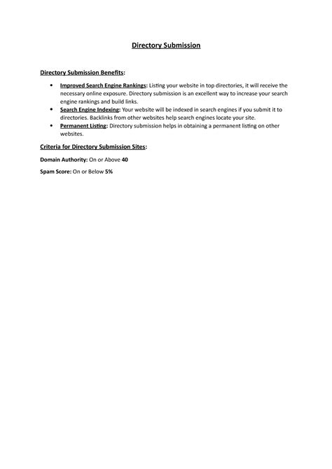 Directory Submission - hweifhiwebfkrwnfwkrmg - Directory Submission ...