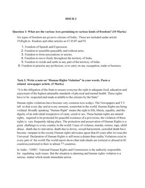 Assignment ct1 COI - Name :- Harsh Sahu REG. NO. :- RA SUBJECT ...