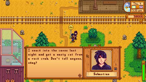 Stardew Valley Sebastian Guide - Gifts, Schedule, How to Romance