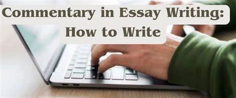 Image result for How to Write a Writing Commentary