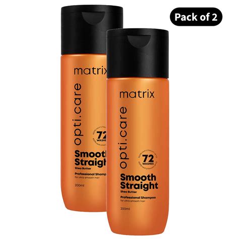 Matrix Opti.Care Straight Shea Butter Shampoo (200ml)(Pack of 2) – KartWalk