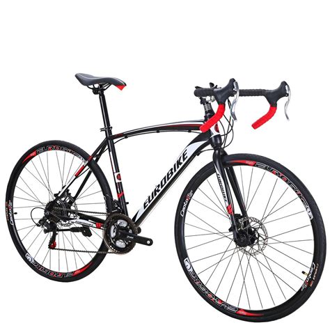 Buy EUROBIKE Road Bike TSM550 Bike 21 Speed Dual Disc Brake 700C Wheels ...