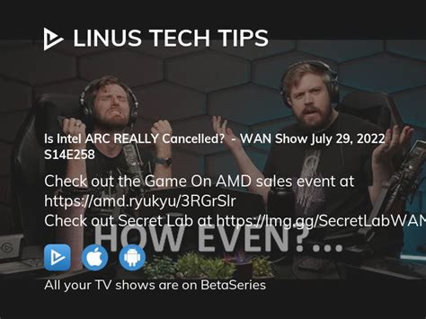 Linus Tech Tips Streaming 的图像结果