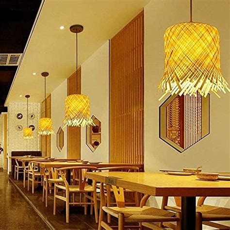 OUUED Chinese Antique Bamboo Chandelier Simple | Ubuy India