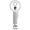 CE10 Silca 937 CE8 CE-52 - Zylinderschlüssel
