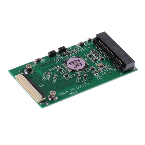 FLAWISH 1.8inch Mini PCIe mSATA SSD to 40-pin ZIF/CE Cable Adapter Card ...