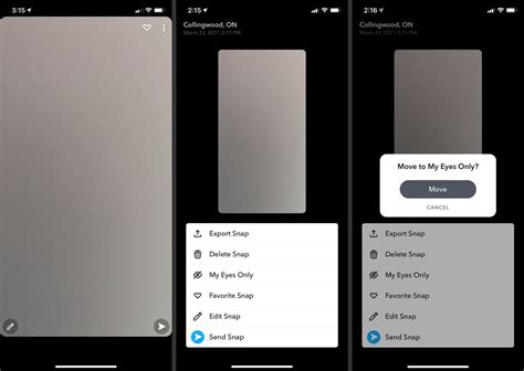 How to Get 'My Eyes Only' on Snapchat Account