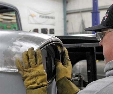 55 Chevy Rear Window Rust Repair 的图像结果