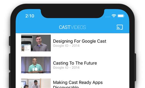 Image result for Tutorials On Cast Application