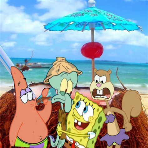 Spongebob Patrick Squidward Sandy