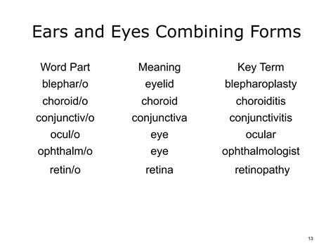 Ears, Nose, Throat, Eye and Vision lecture slides | PPTX