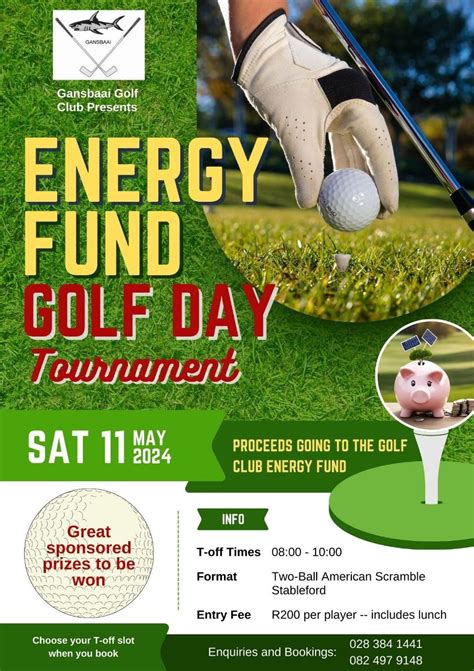 Energy Fund Golf Day Tournament , Perlemoen Straat, 7220 Kleinbaai ...