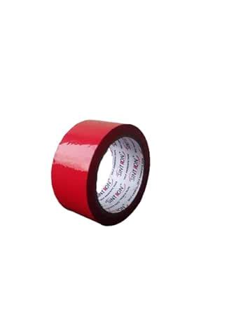 SINTRON Red BOPP Self Adhesive Heavy Duty Packaging Tape Roll | Water ...