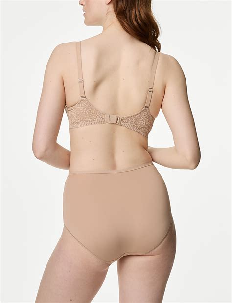 Buy 5pk No VPL Microfibre Full Briefs at Marks & Spencer