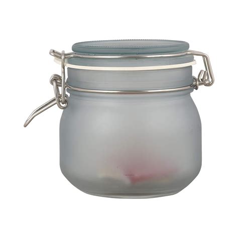 Buy Kilner CT Frosted Glass Jar, 500ml, Blue, 1 Piece Online at Low ...