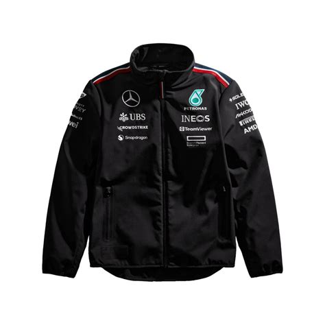 Mercedes Rain Jacket Veste Softshell Mercedes AMG Petronas F1 Team 2023 ...
