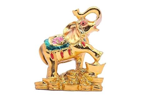 Buy RCW Fengshui Standing Elephant Figurine for Money and Good Luck ...