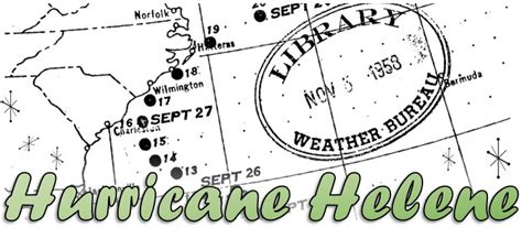 Hurricane Helene: September 27, 1958