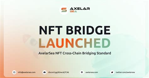 AxelarSea запускает новый стандарт межсетевого моста NFT — Teletype