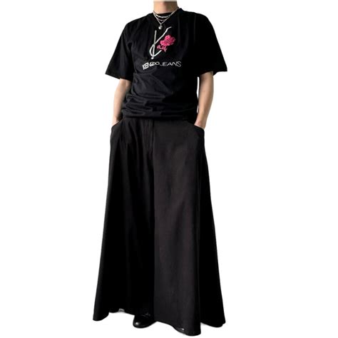 ♾KENZO JEANS♾ flower motif logo design tee | ELCASION/ELCA