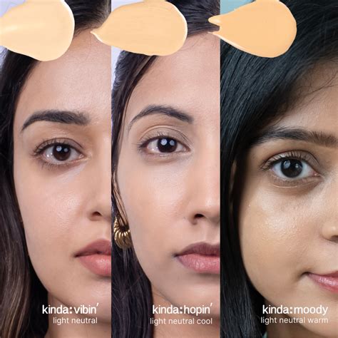 unfltrd | 100% redeemable trial kit | 12 undertone corrected shades