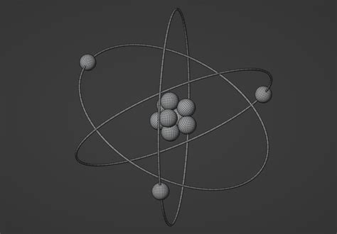 Image result for 3D Atom Model