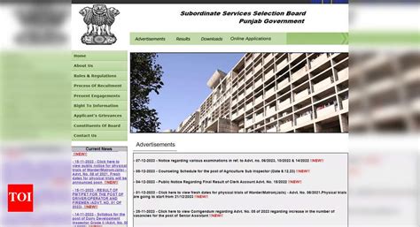 PSSSB Exam Calendar 2024 released at sssb.punjab.gov.in, check schedule ...