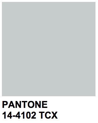 Pantone 14-4102 TCX Glacier Gray | Pantone, Pantone color, Color
