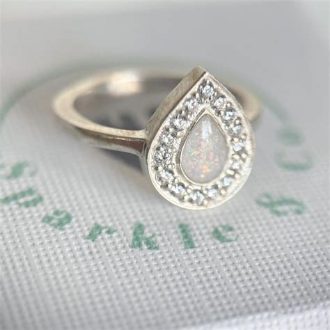 Tear Drop Breast Milk Ring – Sparkle & Co