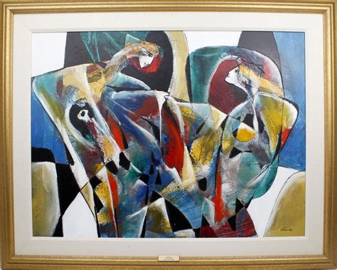 Lot - JEAN-CLAUDE GAUGY LA DANSE PAINTING