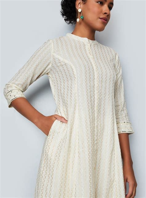 Buy Women Foil Printed Kalidar Kurta Online at just Rs. 999.0 ...