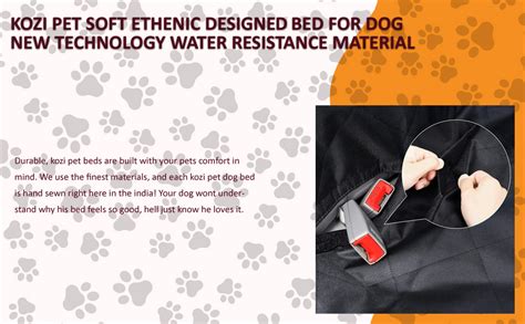 KOZI PET Soft Ethenic Designer Bed for Dog & Cat(Export Quality ...