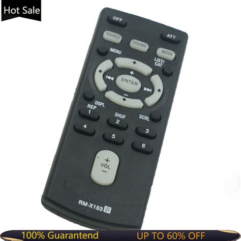 Ehop Remote Control Compatible For Sony Car Stereos RM-X153 RM-X151 RM ...