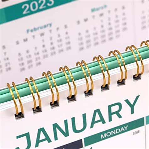 Desk Calendar 2023-2024 - Jul. 2023 - Dec. 2024,